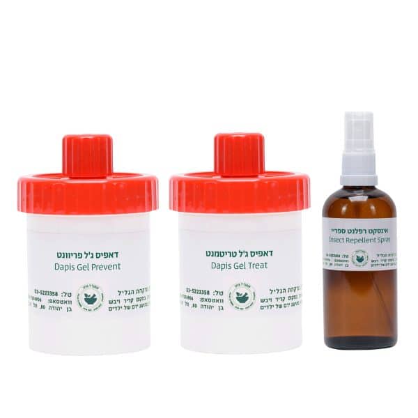 ערכה למניעה וטיפול בעקיצות יתושים- mosquito bites prevention and treatment kit