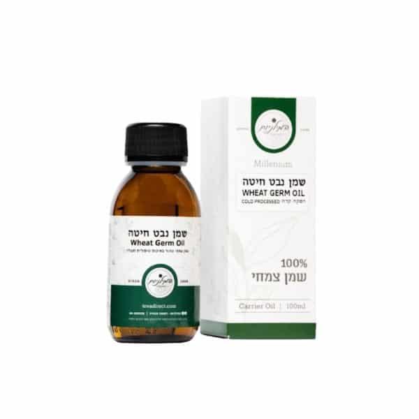שמן נבט חיטה בכבישה קרה 100 מ"ל